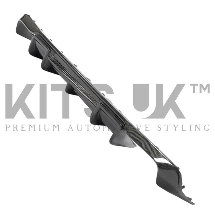 AUDI A3 S-LINE & S3 SALOON PRE-FACELIFT 8V CARBON FIBRE DIFFUSER