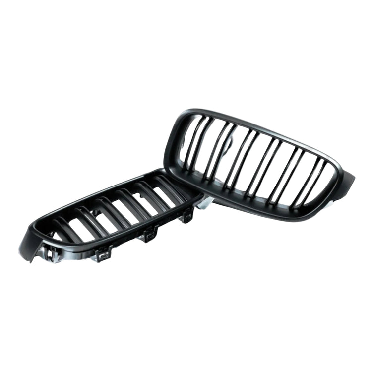 BMW F30 F31 M Style Grilles | Gloss & Matte Black Options
