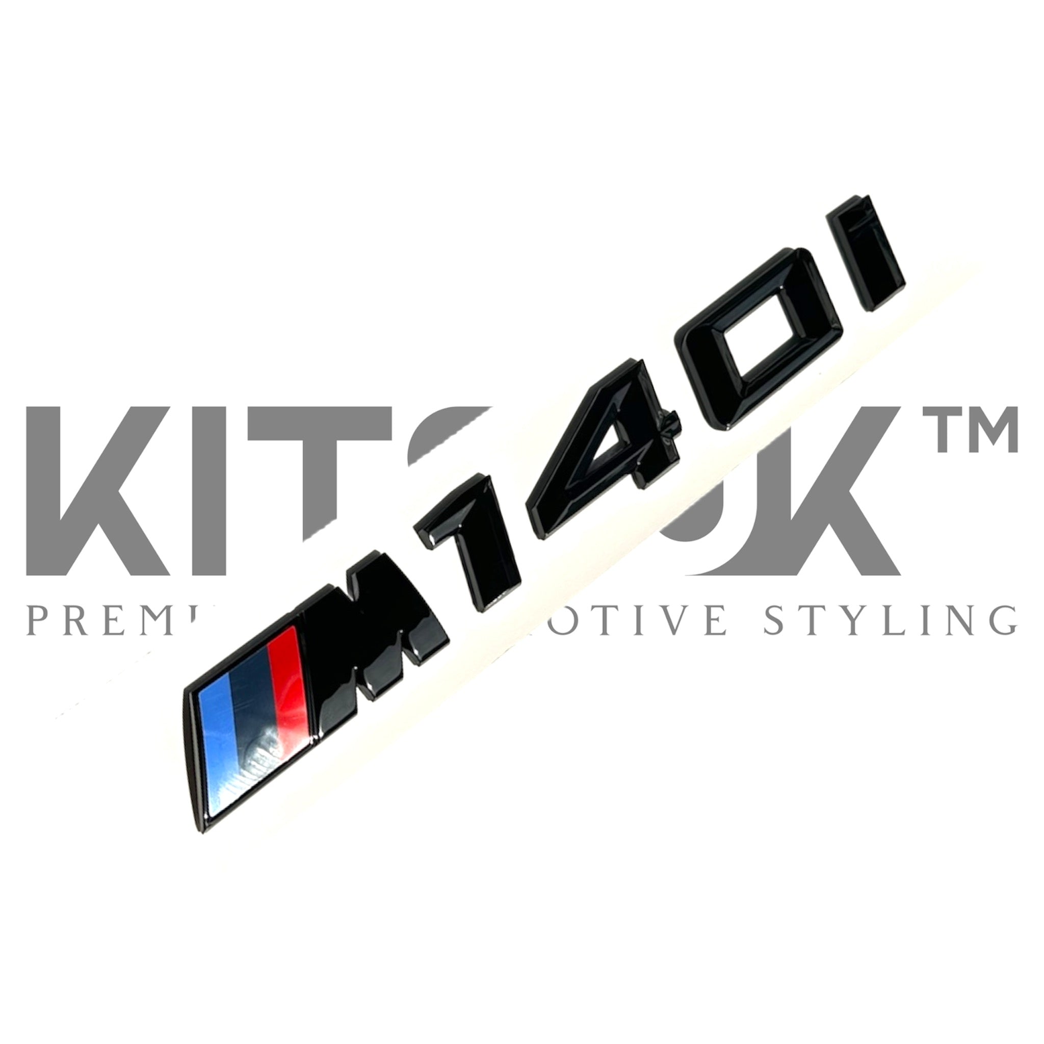 BMW M140i Black Tailgate Badge