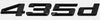 BMW F & G Series Black Tailgate Badges
