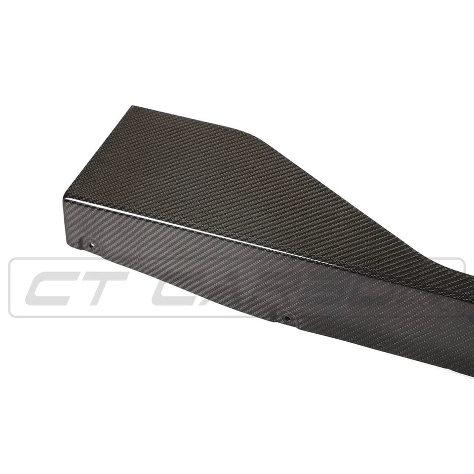 BMW G82/G83 M4 - Carbon Fibre Replacement MP Style Side Extensions - KITS UK