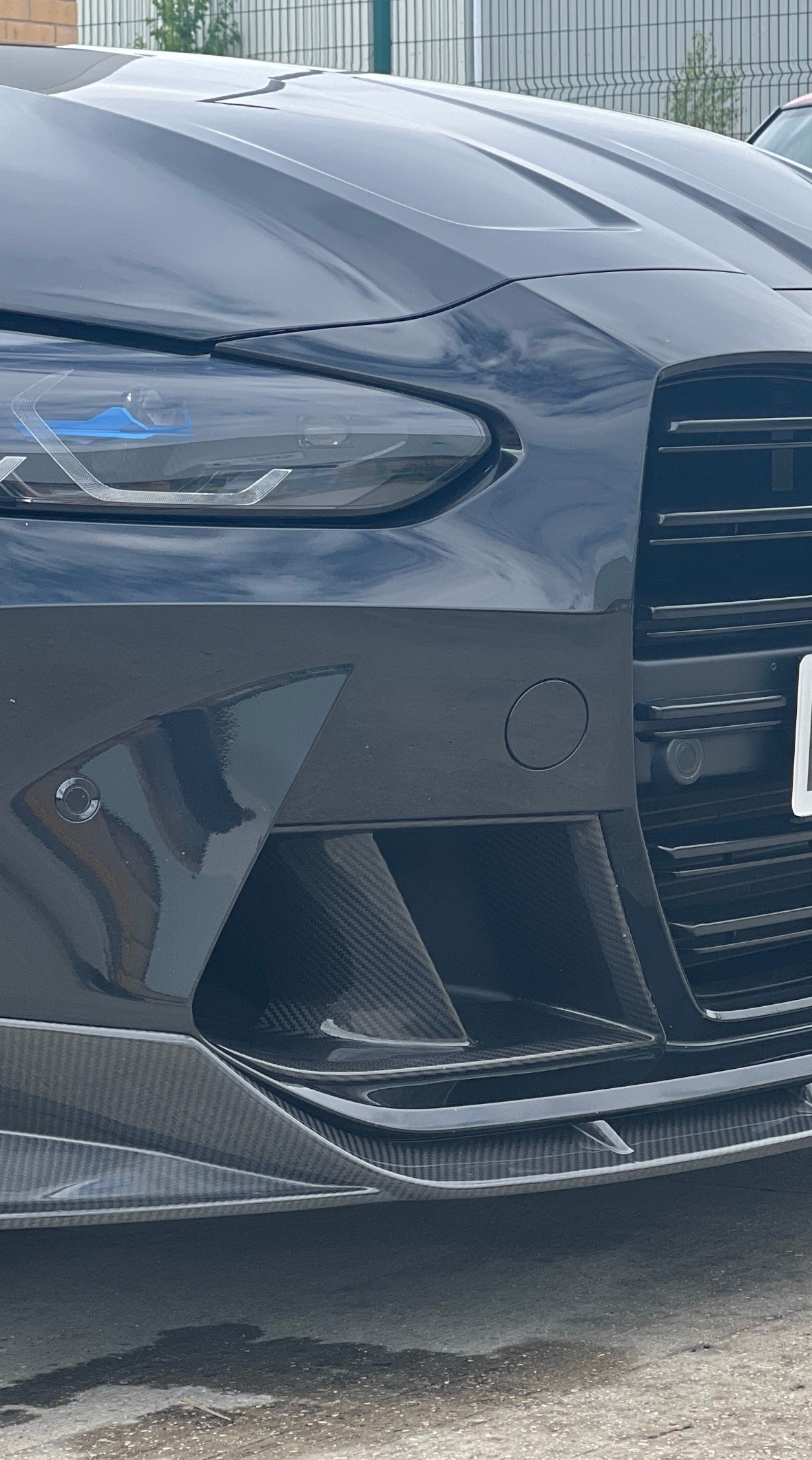 BMW G80/G81 M3 - Carbon Fibre Internal Front Bumper Ducts - KITS UK