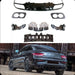 Mercedes C205 C43 Diffuser with Round Tailpipes