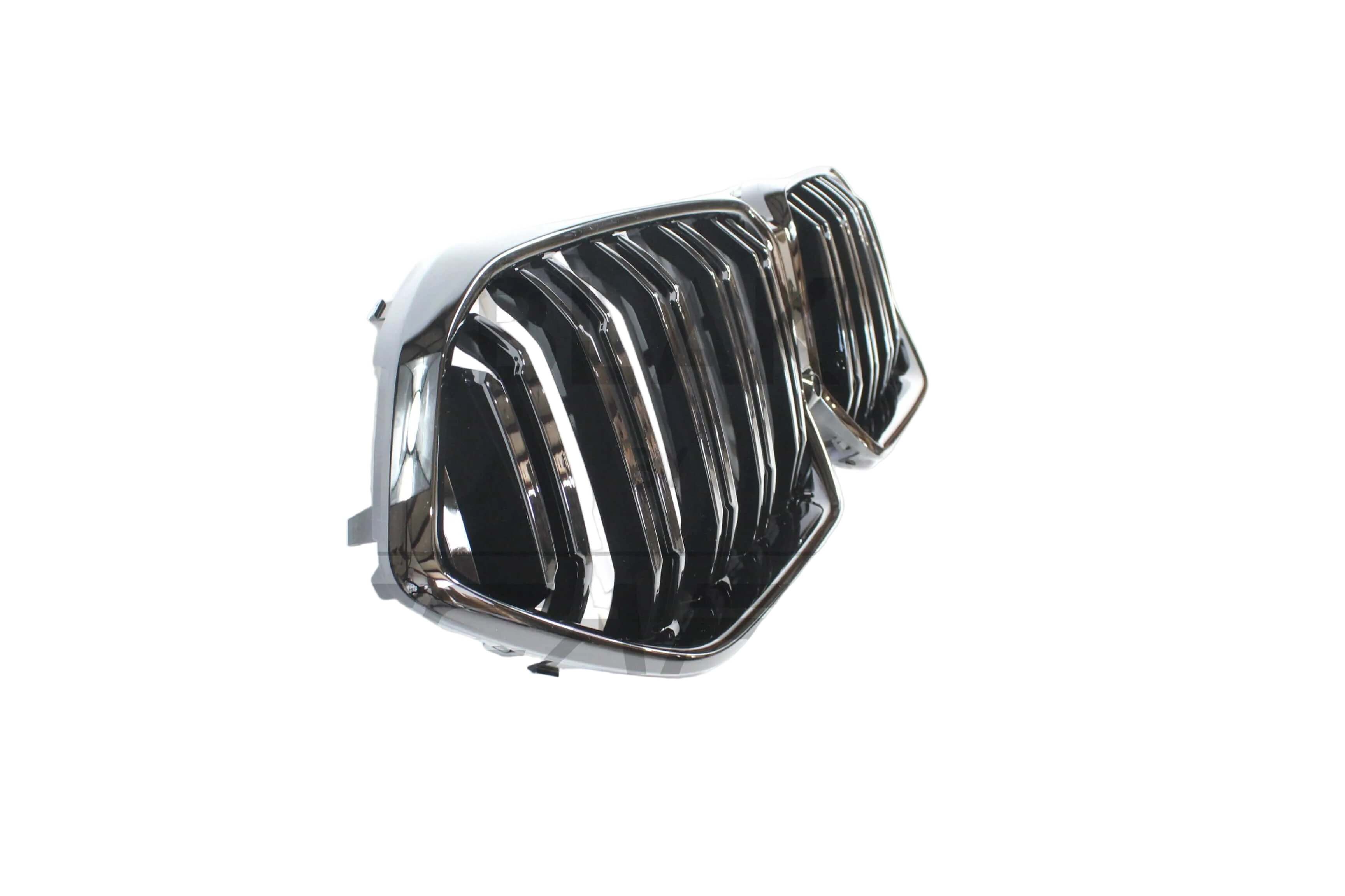 BMW G06 X6 aftermarket grille in glossy finish, designed for 2020-current models, made from high quality ABS plastic.