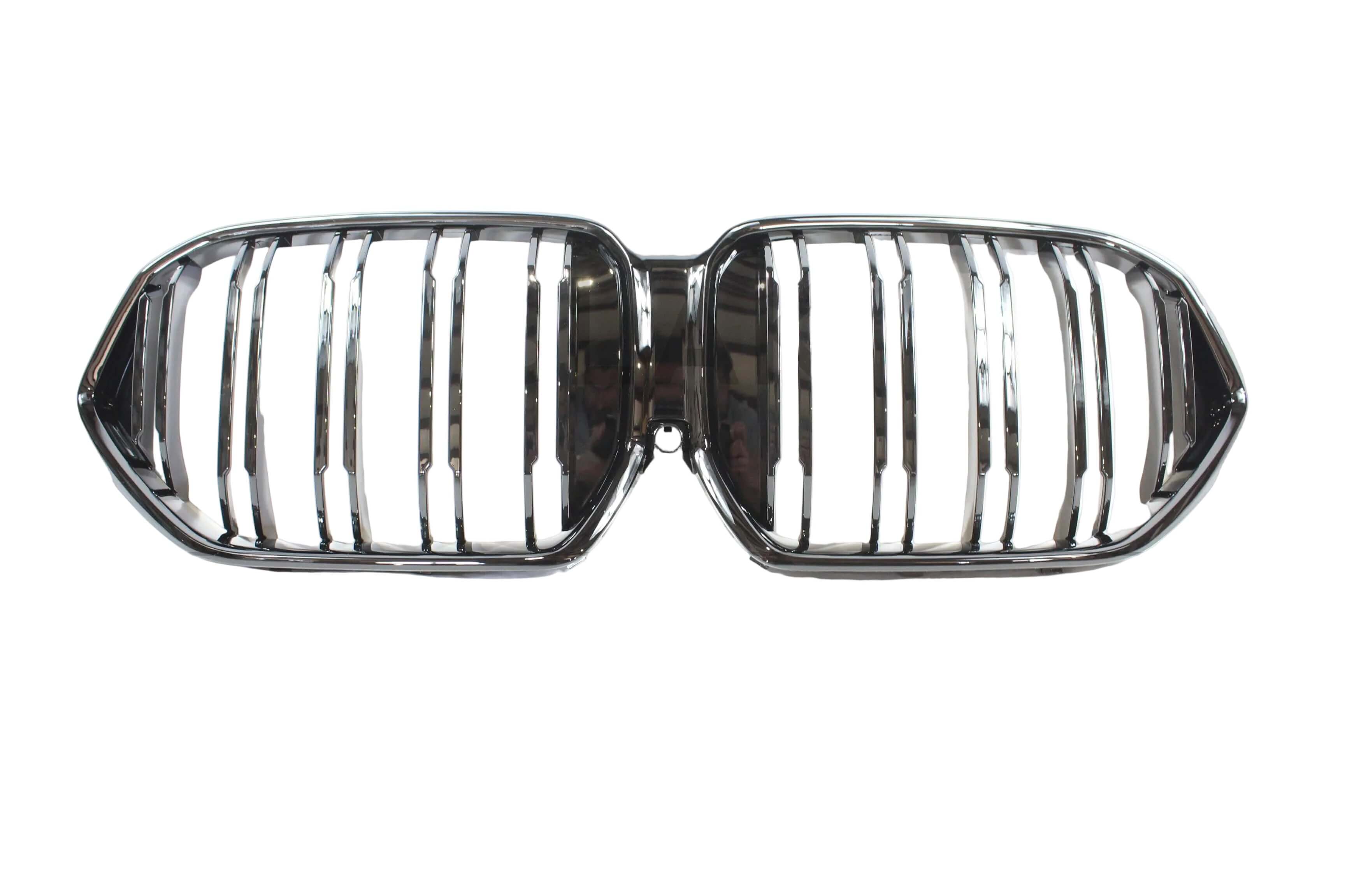 BMW G06 X6 aftermarket grille in stylish gloss black finish, designed for 2020-current models.