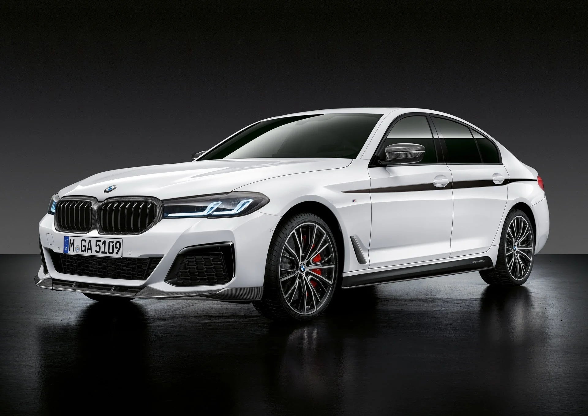 5 Series M Performance Alloys 20" 732M  (Black/Diamond) - OEM