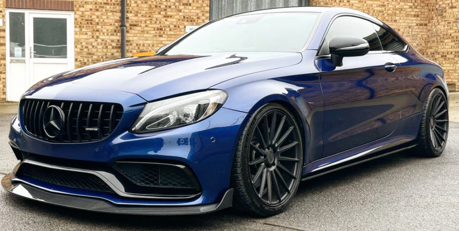 Mercedes C63 Saloon/Coupé Carbon Fibre Side Extensions