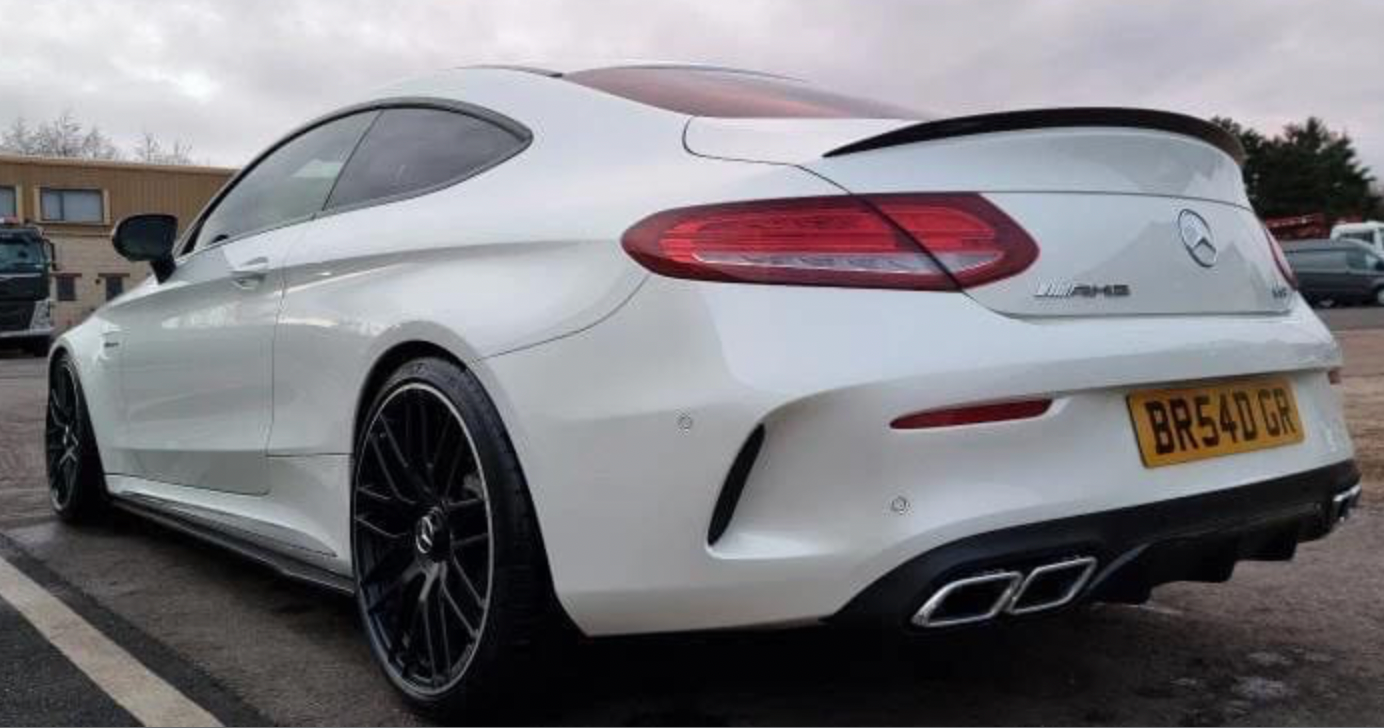 Mercedes C63 Saloon/Coupé Carbon Fibre Side Extensions