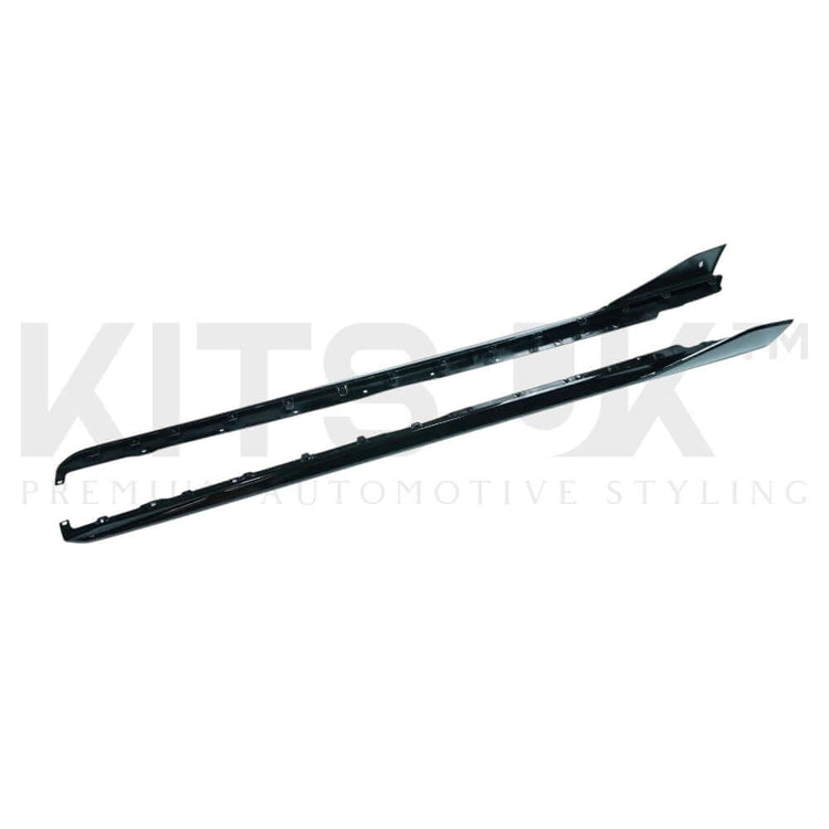 BMW F40 1 series - Gloss black side extentions