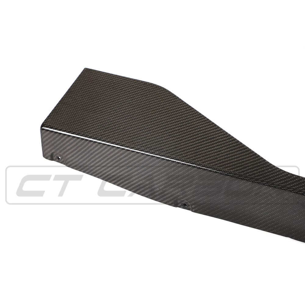 BMW G80 M3 FULL CARBON FIBRE KIT - MP STYLE front splitter made from high-quality carbon fibre.