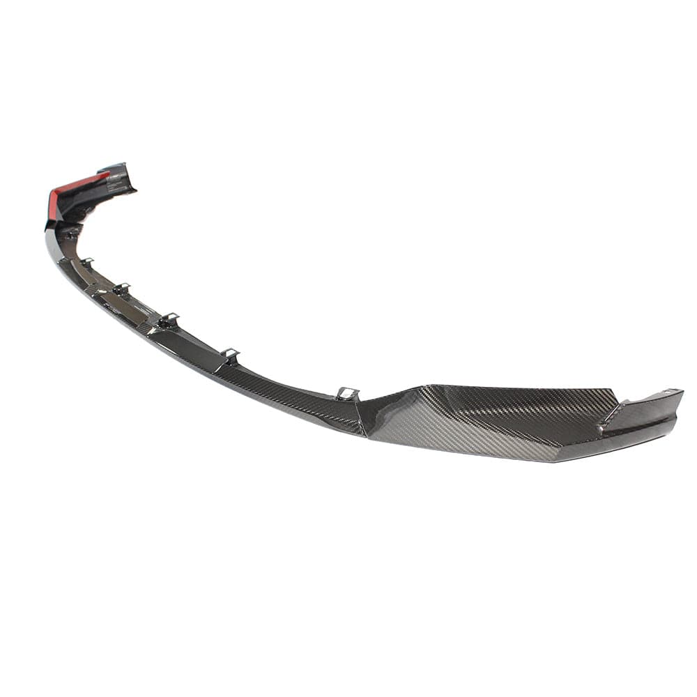 BMW G80 M3 FULL CARBON FIBRE KIT - MP STYLE front splitter made from pre-preg carbon fibre.