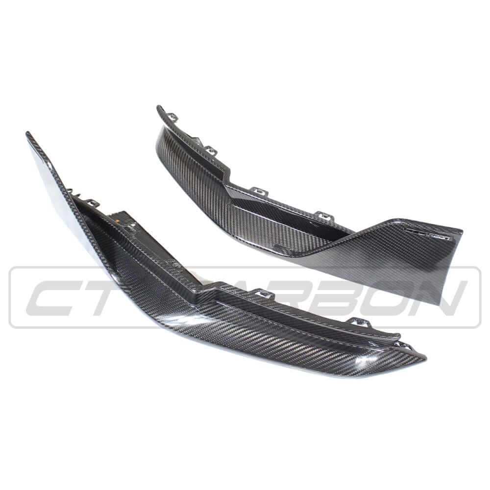BMW G80 M3 FULL CARBON FIBRE KIT - MP STYLE front splitter in ultra-lightweight carbon fiber.