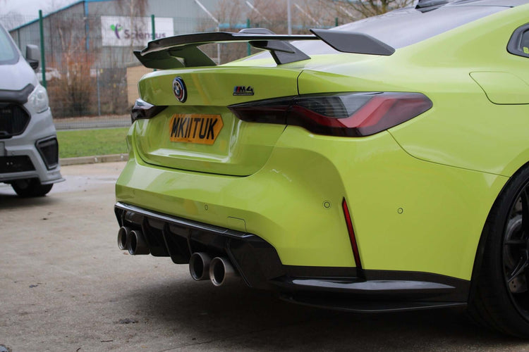 Carbon fibre MP wing spoiler for BMW G80 M3 G82 M4