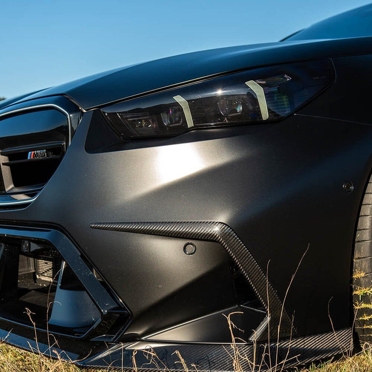 BMW G90 G99 M5 Carbon Fibre Front Bumper Trim - CT DESIGN