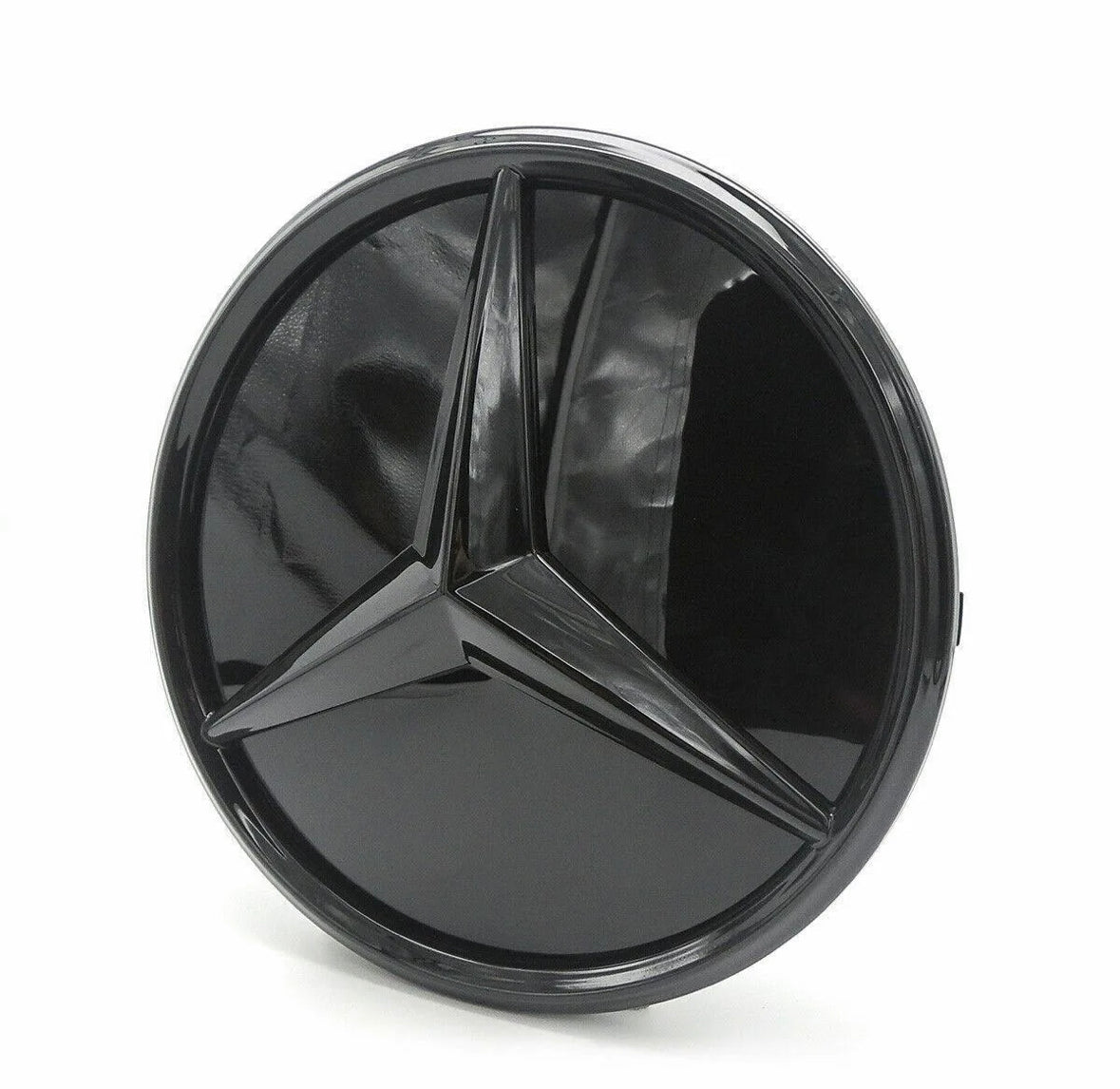 Mercedes A Class/C Class Gloss Black Grille Badge - KITS UK
