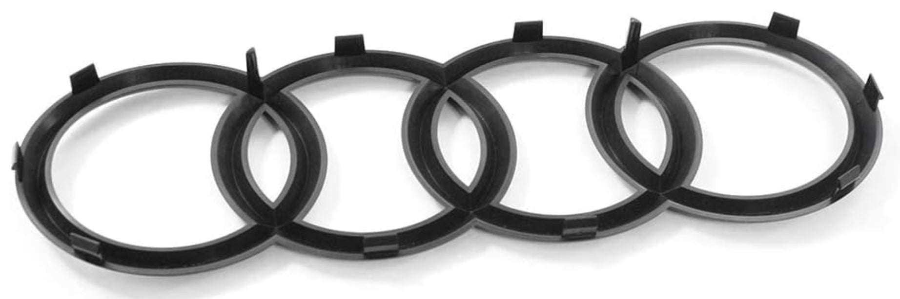 Audi Front Grille Replacement Badge (Gloss Black)
