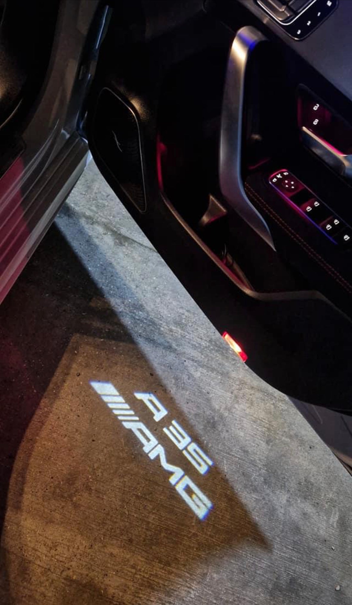 Mercedes A Class Puddle Lights