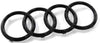 Audi Front Grille Replacement Badge (Gloss Black)