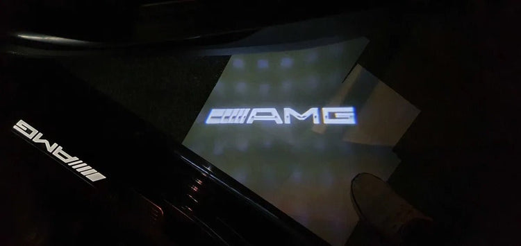 Mercedes A Class Puddle Lights | AMG Logo Options for A35 & A45