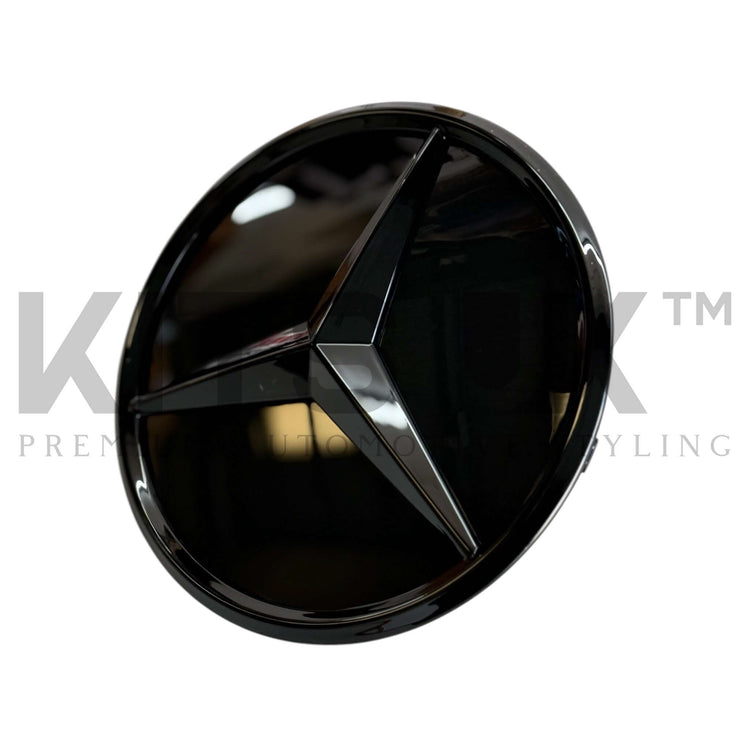 Mercedes W177 2023+ A Class Black Grille Badge | Distronic Compatible