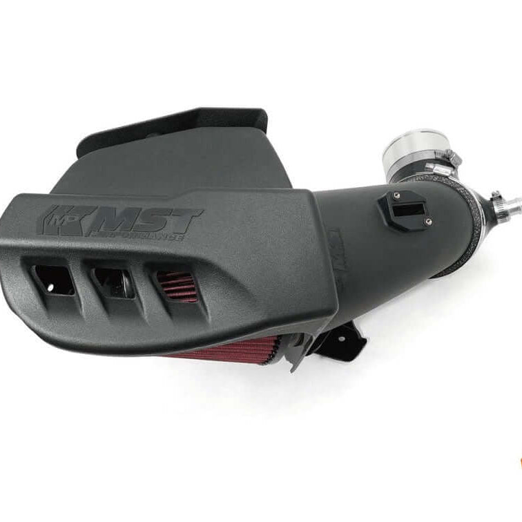 MST Performance Intake Air Kit Induction for BMW M340i M240i - B58 2019+ G20 G42 featuring a black heat shield.