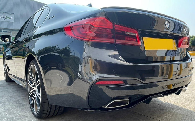 BMW G30 Gloss Black Rear Diffuser