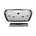 AUDI A4 S4 B9 2016-2019 ALL BLACK HONEYCOMB GRILLE - CT Grille - KITS UK