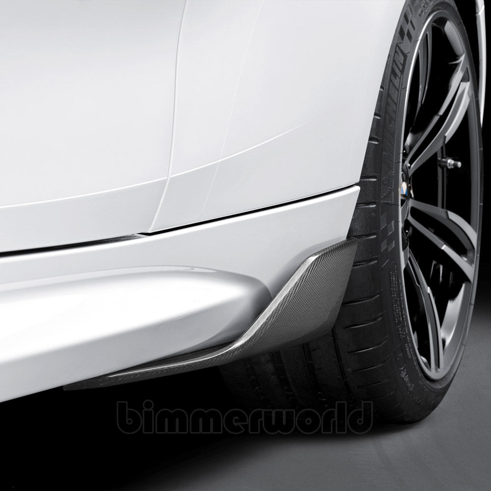 F87 M2 Competition Side Attachments (Carbon Fibre) - OEM