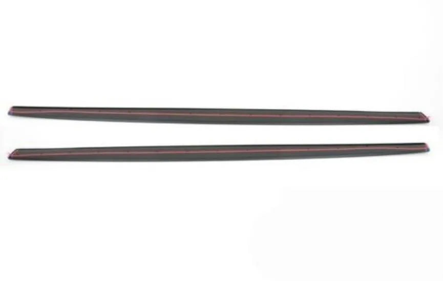 4 Series F32/F33/F36 Side Skirt Extensions (Matte Black) - OEM - KITS UK