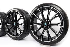 5 Series M Performance Alloys 20" 669M (Matte Black/Diamond) - OEM