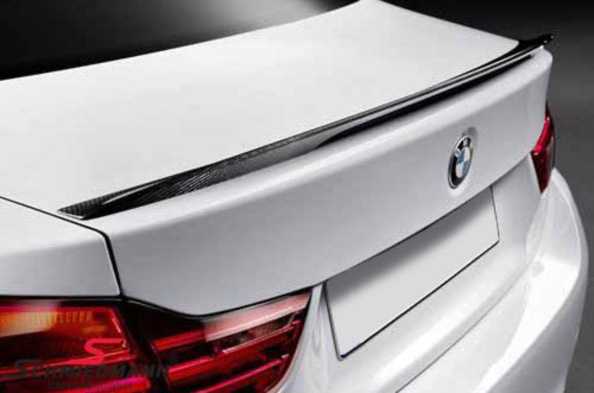 F80 M3 Boot Spoiler (Carbon Fibre) - OEM