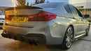 BMW 5 Series G30 Quad Exhaust