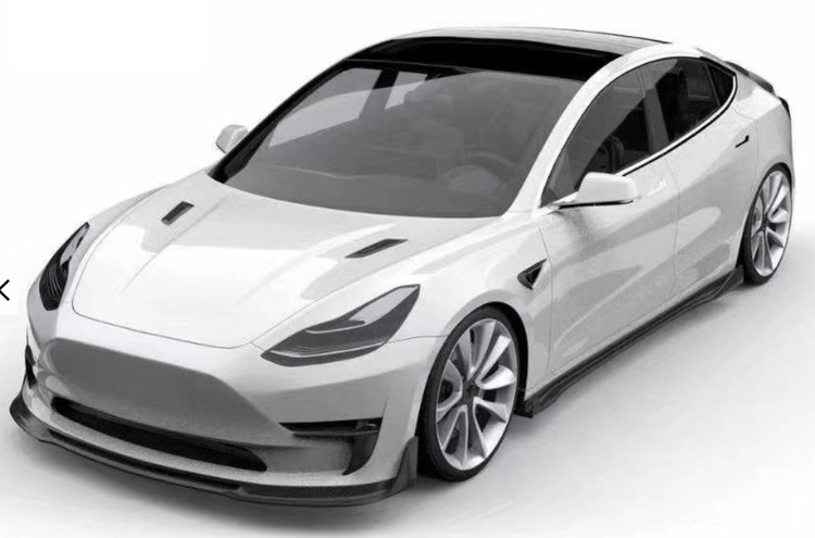 TESLA Model 3 Full Carbon Package