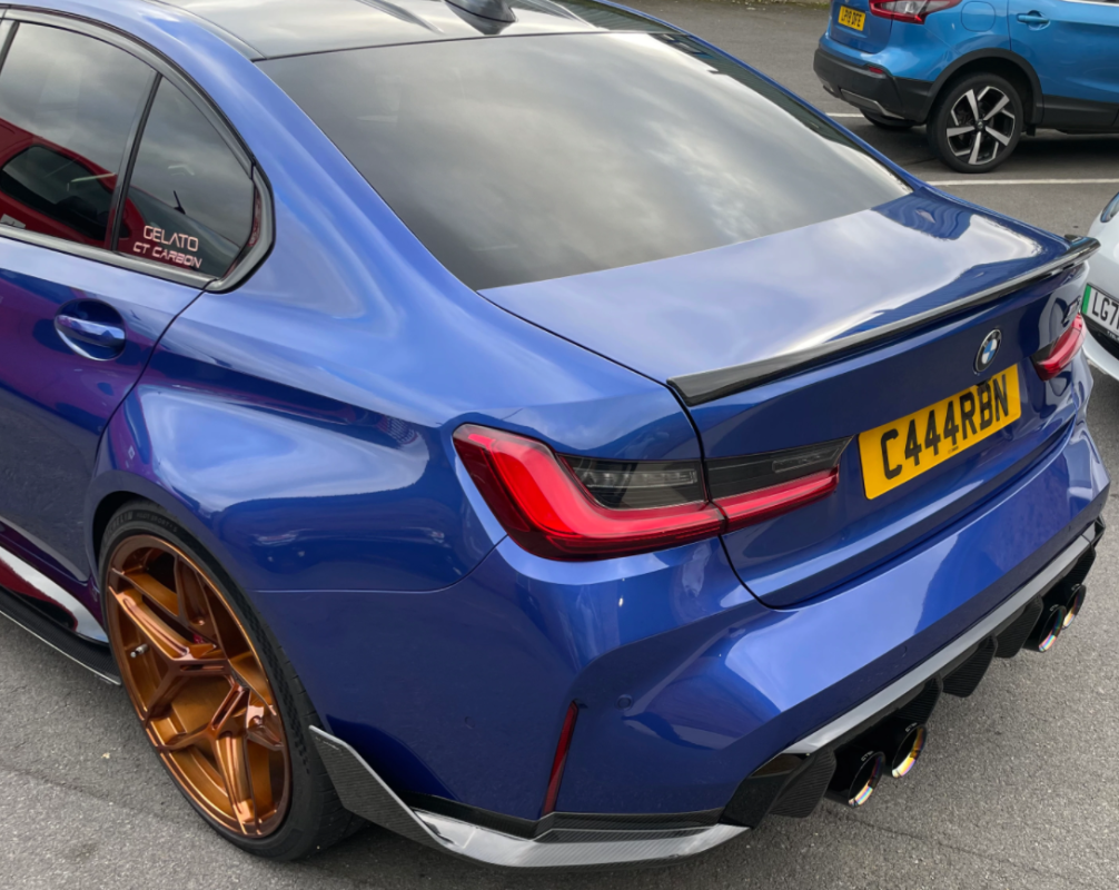 M Performance Rear Bumper Corners