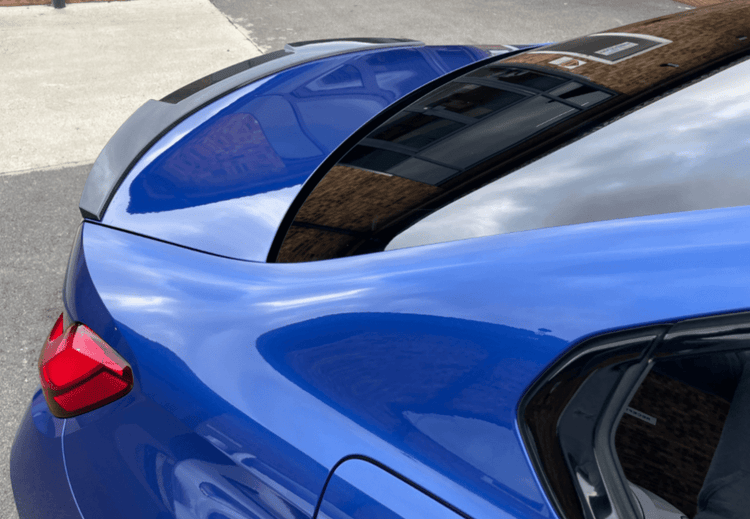 BMW G80 M3/G20 Saloon - Carbon Fibre V Style Boot Spoiler