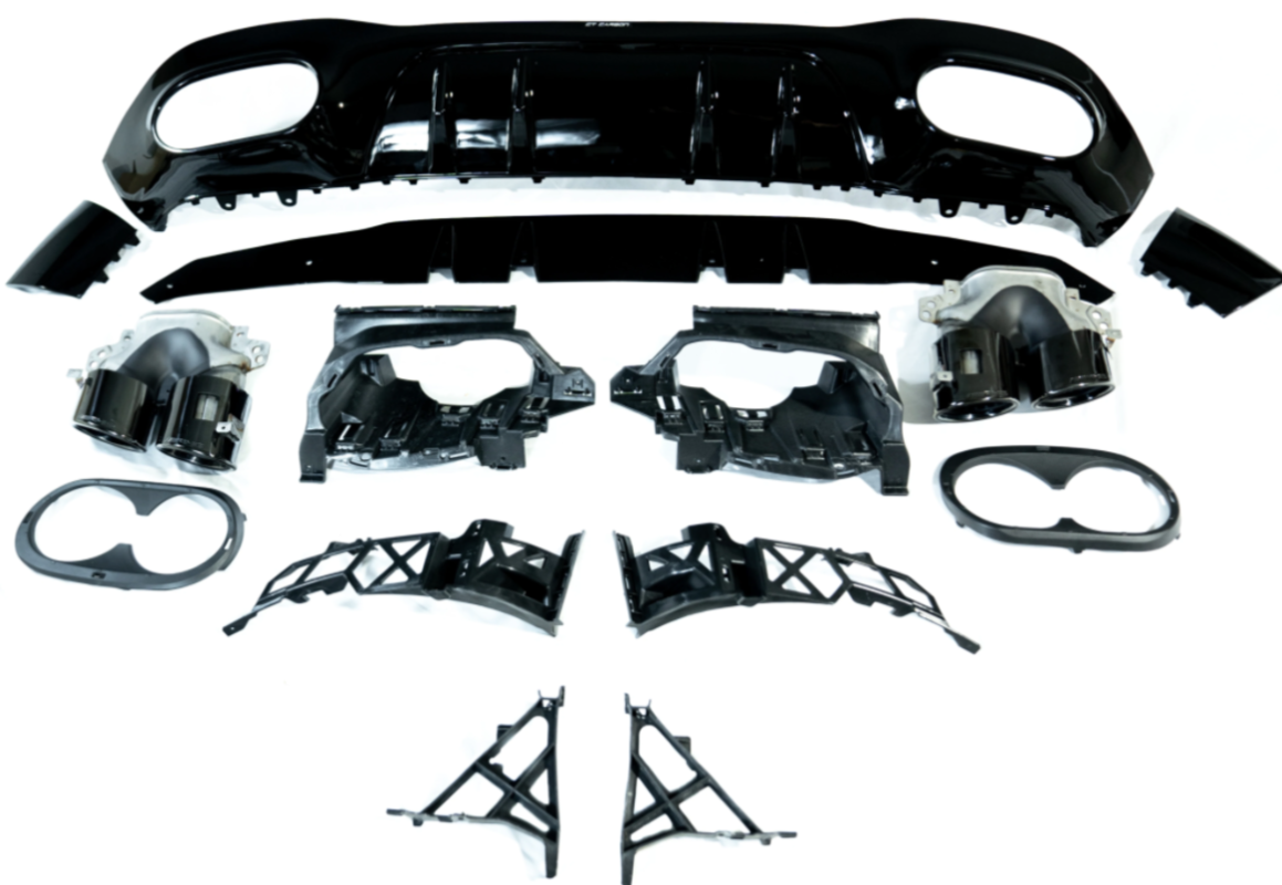 Mercedes A Class W177 A35 Diffuser Conversion