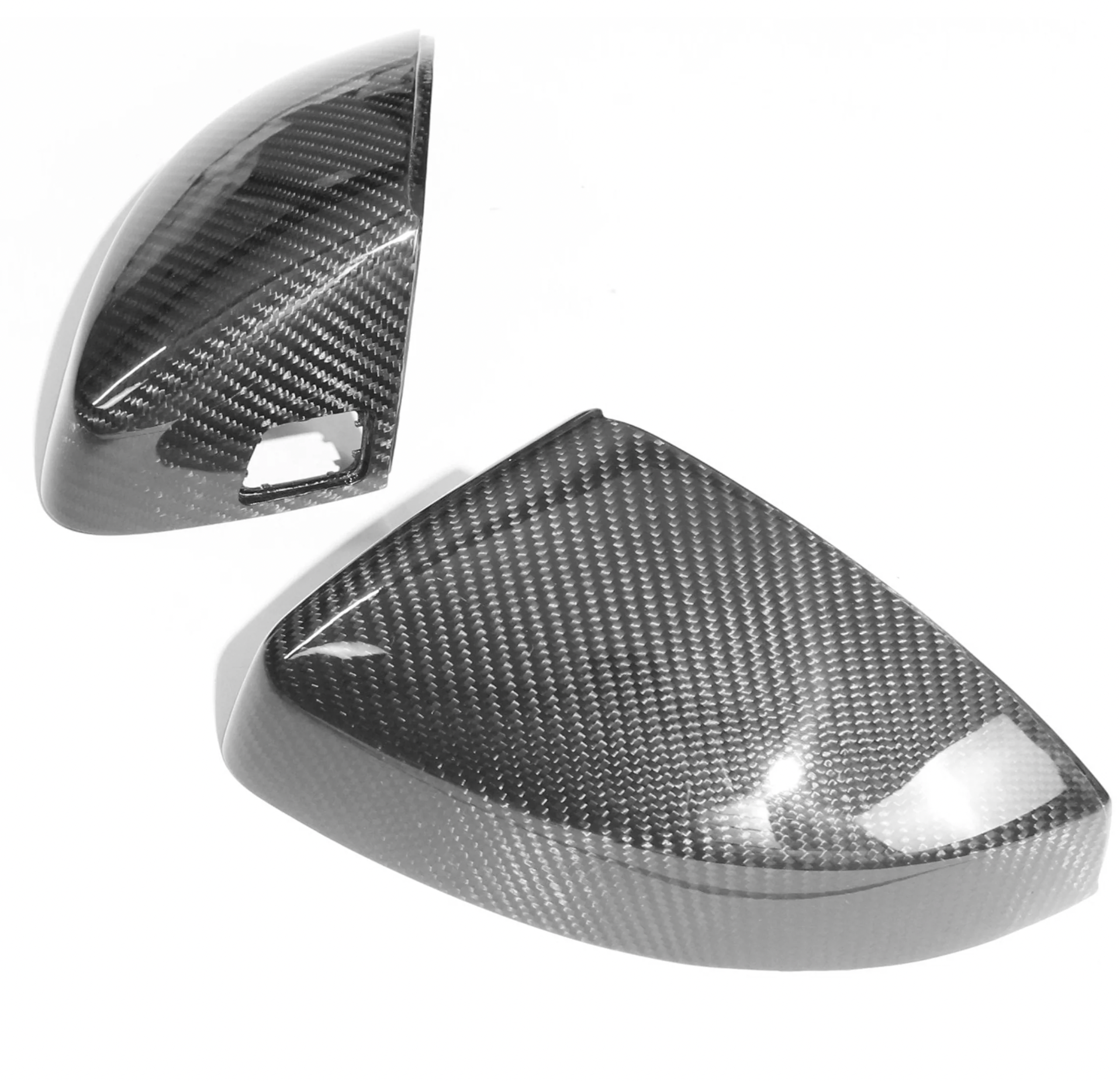 AUDI A3 S3 RS3 8V PRE-PREG CARBON FIBRE MIRRORS - WITH LANE ASSIST - KITS UK