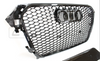 AUDI A4 S4 B8.5 2012-2016 ALL BLACK HONEYCOMB GRILLE - CT Grille - KITS UK