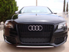 AUDI A4 S4 B8 2008-2012 ALL BLACK HONEYCOMB GRILLE - CT Grille - KITS UK
