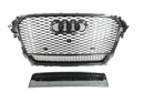 AUDI A4 S4 B8.5 2013-2016 ALL BLACK HONEYCOMB GRILLE - CT Grille - KITS UK