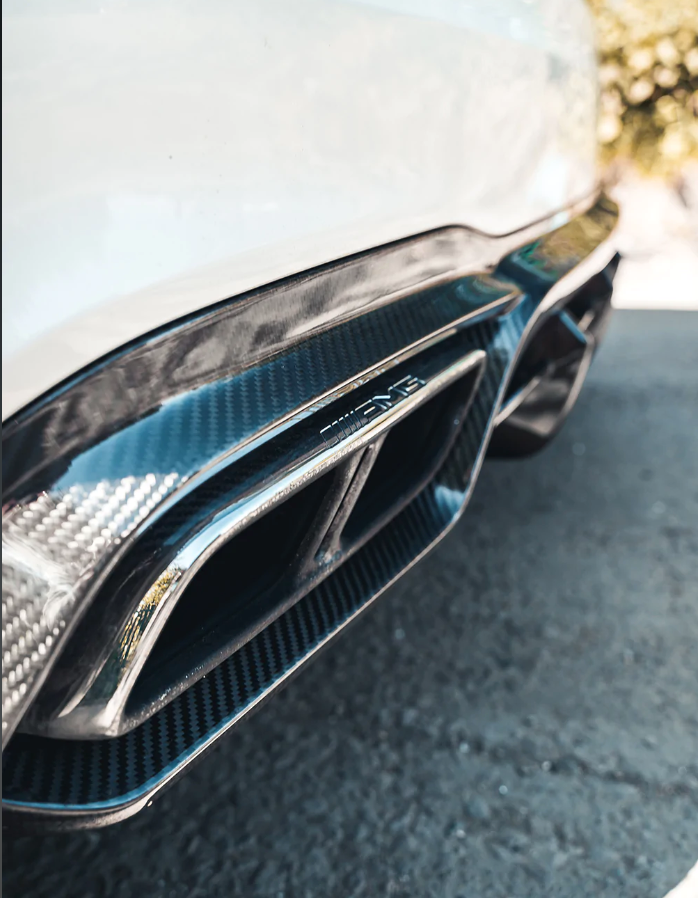 Mercedes E63 W213 Carbon Fibre Diffuser - CT Design - KITS UK