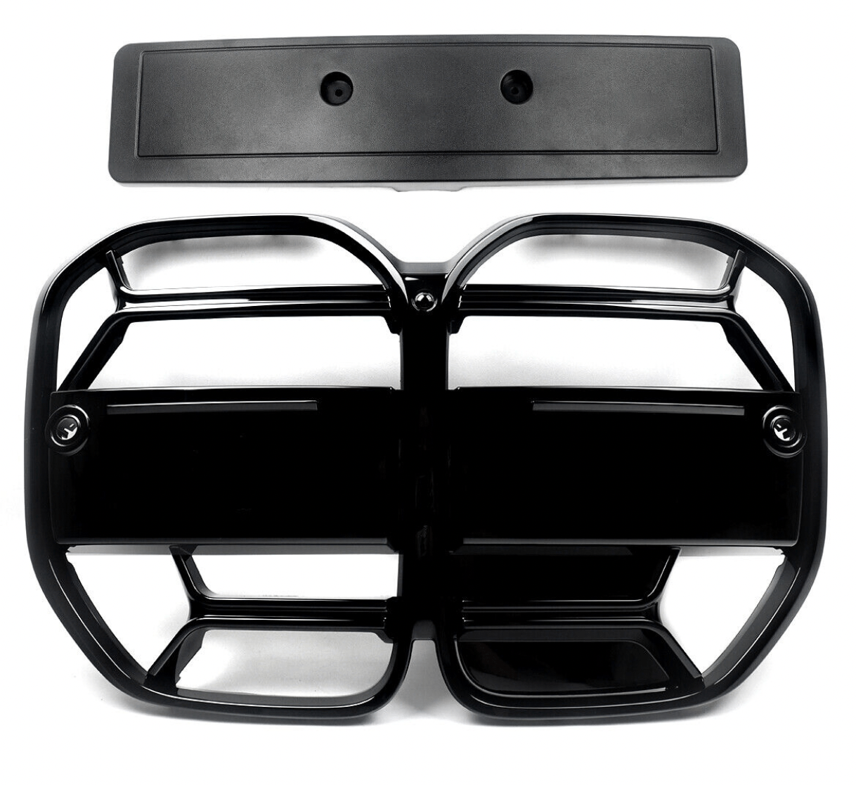 Gloss Black CSL Style Front Grille for BMW 4 - Series G22 G23 2021+ - KITS UK