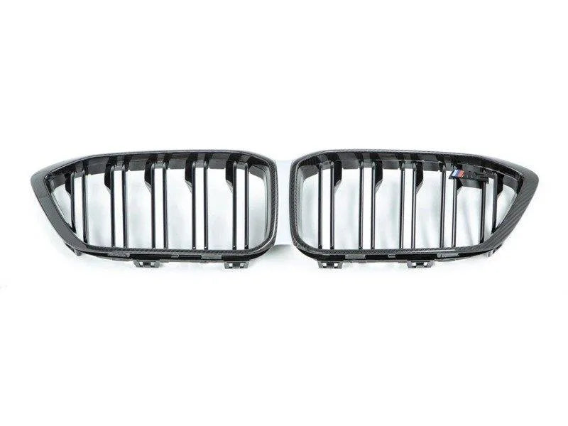 F87 M2 Competition Kidney Grilles (Carbon Fibre) - OEM