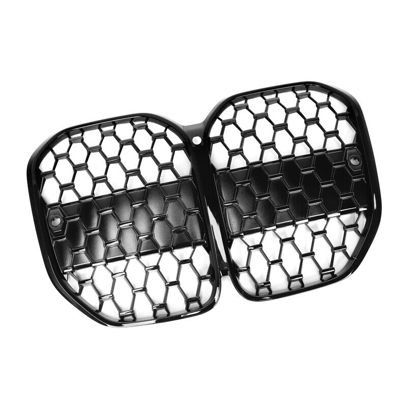 BMW G22, G23, G26 4 Series Grille Diamond Style 2020+ Gloss Black - KITS UK