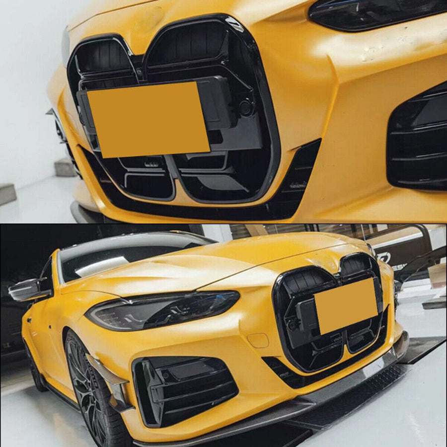 Gloss Black CSL Style Front Grille for BMW 4Series G22 G23 2021+ KITS UK